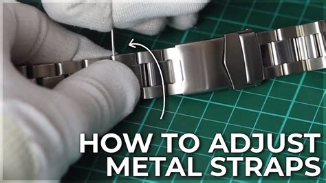 how to shorten fossil watch band.